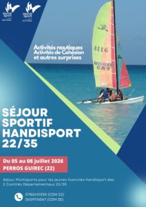 AFFICHE 2026 sportif ado handisport